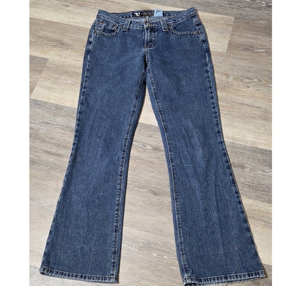 Rockies Slim Low Rise Jeans Womens 8R Blue Good Bootcut Vintage Y2K Denim